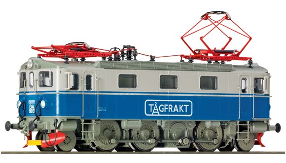 Model elektrické lokomotivy Da der Tågfrakt AB analog