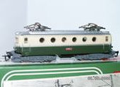 Vintrinový model elektrická lokomotiva E499 ČSD tabulkové číslo poslední série