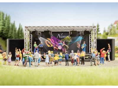 H0 - Rockový koncert , micro-motion