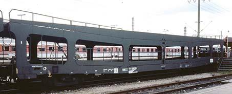 Set tří vozů DDm pro přepravu automobilů