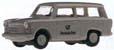 Trabant 601 combi, šedý, "Post"