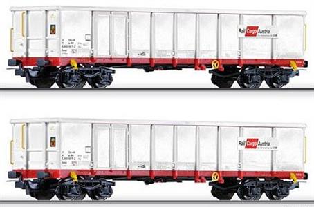 Set 2-otevřených nákladních vozu Eanos, různé čísla vozů