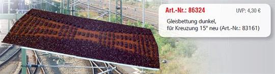 Štěrkové lože pro křižovatku K 1 (83161) - tmavé