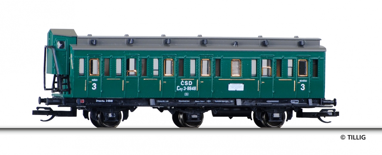 Limitovaná edice osobního vozu ČSD lze zakoupit pouze u nás!