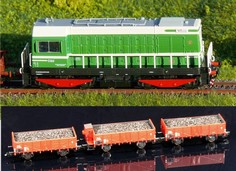 Sběratelský Set lokomotivy T435.0139 + set vozů Vtu ČSD