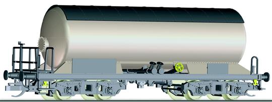 Cisternový vůz pro přepravu plynu Ra "PROPAN-BUTAN" nová forma