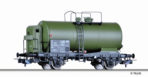  Cisternový vůz Zek, nová forma ČSD Tillig (HO)