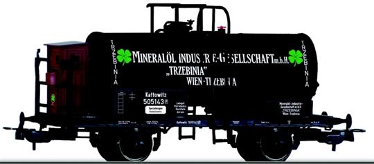 Cisternový vůz "Mineralöl-Industrie-Gesell. Wien-Trzebinia"
