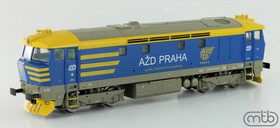 Model dieselové lokomotivy 749 AŽD (HO) limitovaná edice!