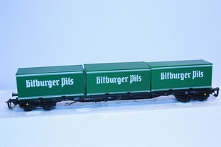 Kontejnerový vůz Bitburger Pilz