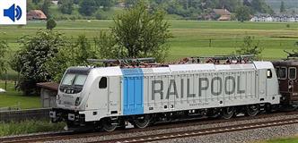 Elektrická lokomotiva BR 187 Railpool, DCC se zvukem
