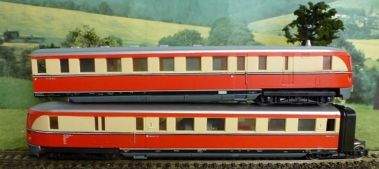 Gutzold -Motorová souprava SVT 137 DB Hamburčan - HO