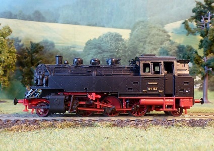 Gutzold - Parní lokomotiva BR 64 DR -HO