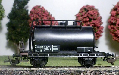 Cisternový vůz DR vláčky Berliner TT Bahn