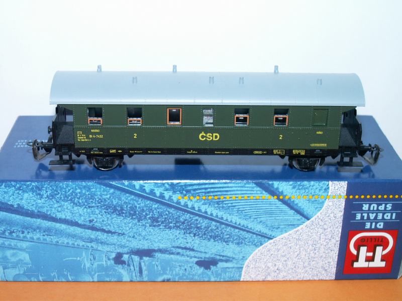 Osobní vůz B ČSD TT Tillig TT Bahn limit