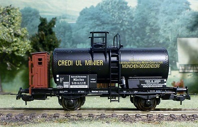 Sachsenmodelle - Cisternový vůz DRG- HO
