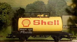 Cisternový vůz SHELL - DB