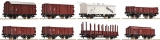 Roco 44002 Set osmi nákladních vozů, DB (HO)