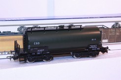 Model cisternového 4 osého vagonu ČSD - špičkové provedení
