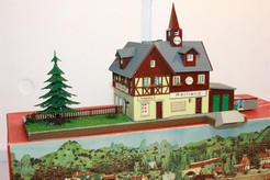 Sestavený model nádraží Raifland
