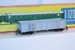 Model nákladního vagonu EAS druh SBB modelová železnice (TT)