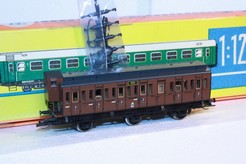 Model osobního vagonu drah pruských