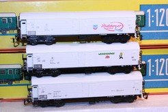 Set 3 chladírenských vagonů DR (TT)