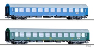 Set dvou rychlíkových vozů "Balt-Orient-Express 4", 1x 2. třída typ Y/B 70 CFR, 1x 2. třída typ Y/B 