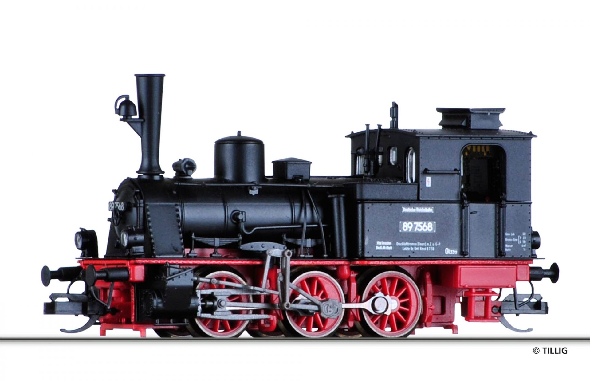 Tillig 04240 Parní lokomotiva BR 89.70/312 ČSD TT