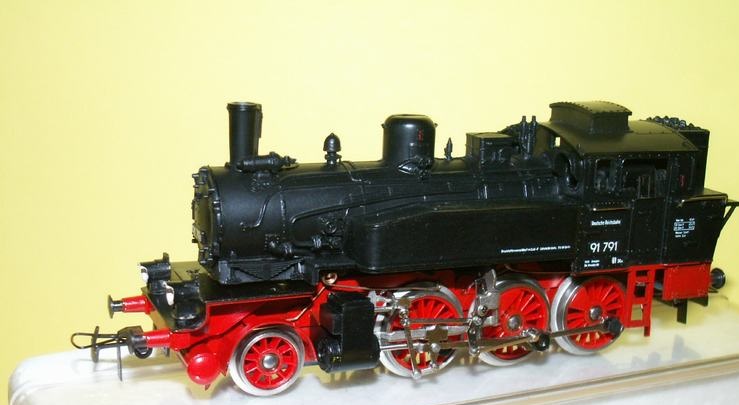 Model parní lokomotivy BR 91 DR/335ČSD (HO)