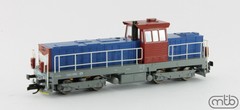 Model dieselové lokomotivy TT 714 012 ČD MTB Model (TT)