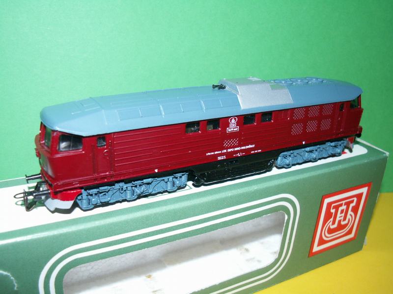Vitrinový Model dieselové lokomotivy T679 2002 ČSD TT