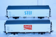 Model 2 nákladních vagonů SNCF /HO/