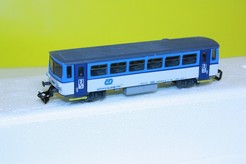 Model přívěsného vagonu ČD /TT/