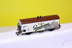 Model chladírenského vagonu Staropramen ČSD /TT/