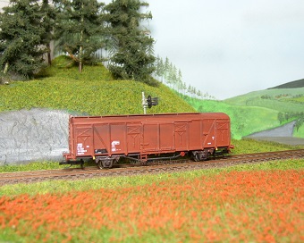 Sestavený model stavebnice Gbgs/Zts ČSD /TT/ 