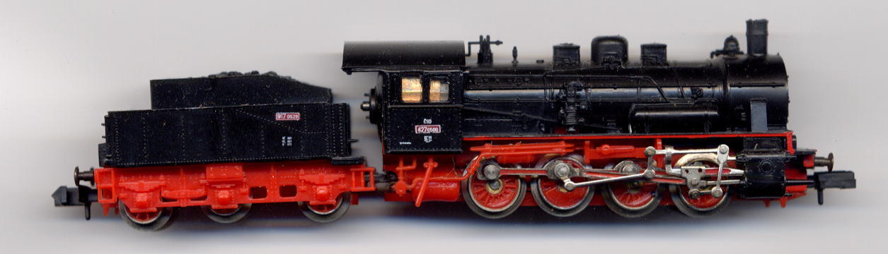 Model parní lokomotivyBR55, Piko vláčky(N),ČSD