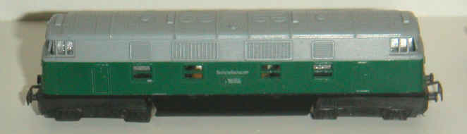 Model  dieselové lokomotivyV180006, Piko vláčky(N)