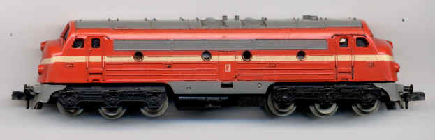 Model dieselové lokomotivyN5/4108, Piko vláčky(N), MAV