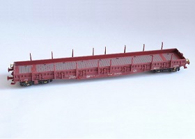 TT- Sestavený model klanicového vagonu Res 54