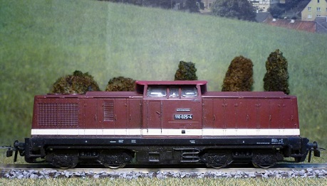 H0 Dieselová lokomotiva BR 110 025-4 DR PIKO
