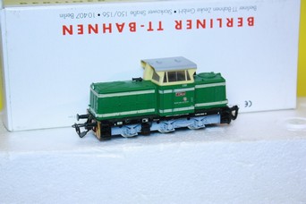 Model dieselové lokomotivy T334 ČSD (TT)