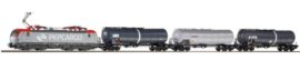PIKO SmartControl® Premium set obsahující elektrickou lokomotivu BR 193 se zvukem a tři cister. vozy