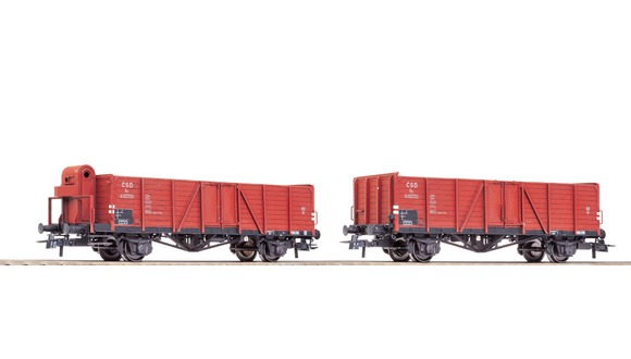 H0 - Set 2 nákladních vozů Vtpr (Villach), ČSD / ROCO 76103