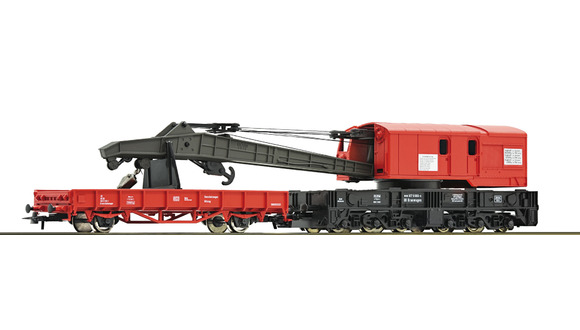 H0 - železniční jeřáb DB / Roco 56240