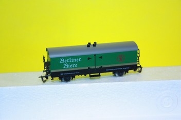 Model chladírenského vagonu Berliner-Biere /BTTB TT/