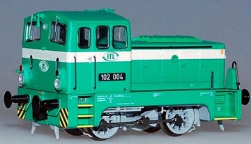 33614 Kuehn - Dieselová lokomotiva řady 101 /TT/