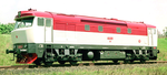 MTB model Dieselová lokomotiva bardotka T478 1230 TT