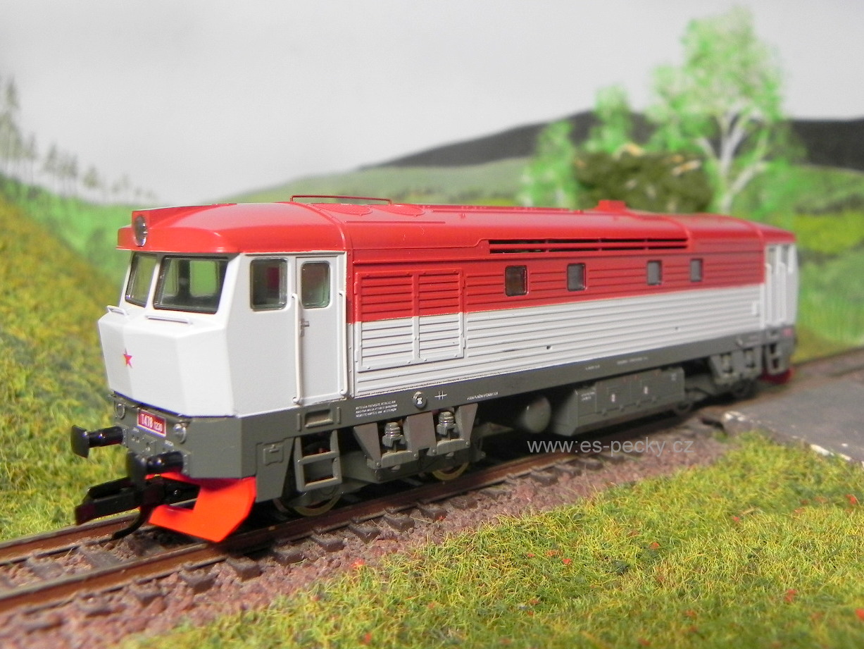 MTB Model Motorová lokomotiva ČSD T478 1230  (TT)