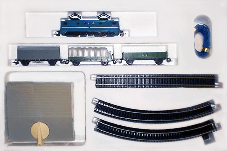 Začínající set pro modeláře lokomotiva, koleje, trafo (TT)